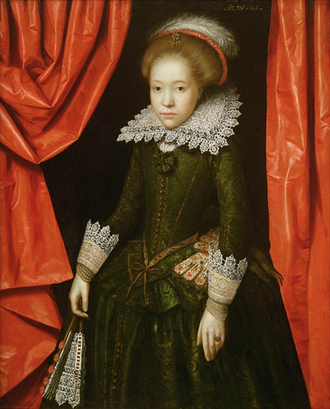 Portrait of a girl from the de Ligne family