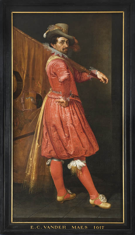Willem Jansz. Cock, Standard-Bearer of the Orange Company of the Civic Guard of the Hague