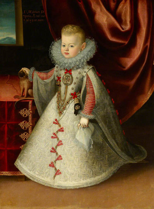 Maria Anna, Infanta of Spain, Later Archduchess of Austria, Queen of Hungary and Empress, as a Child