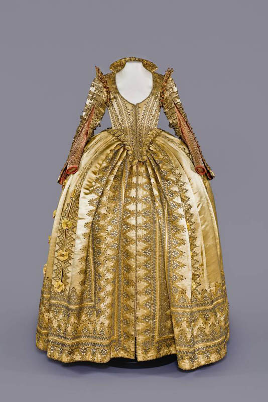 Ceremonial dress of Magdalena Sibylla of Prussia, Electress of Saxony