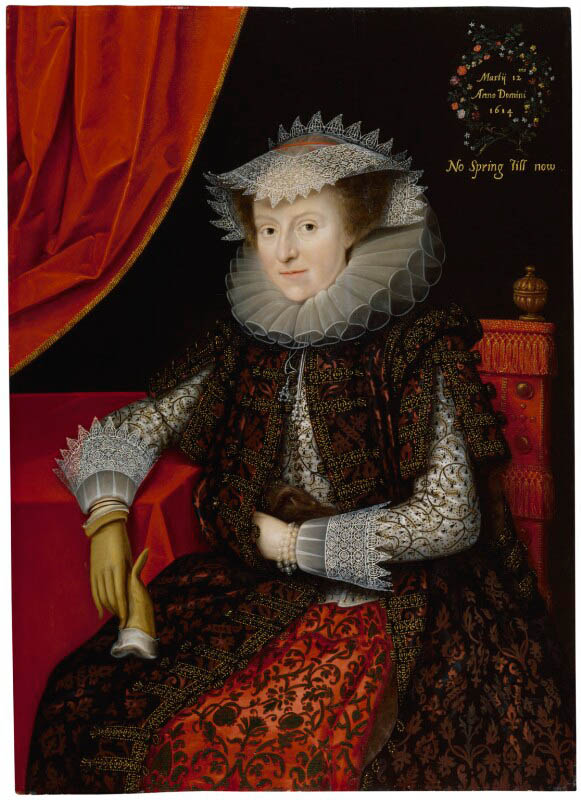 Probably Mary (née Throckmorton), Lady Scudamore