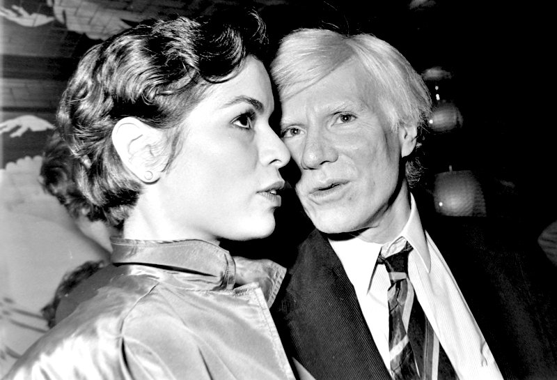 Bianca Jagger Andy Warhol