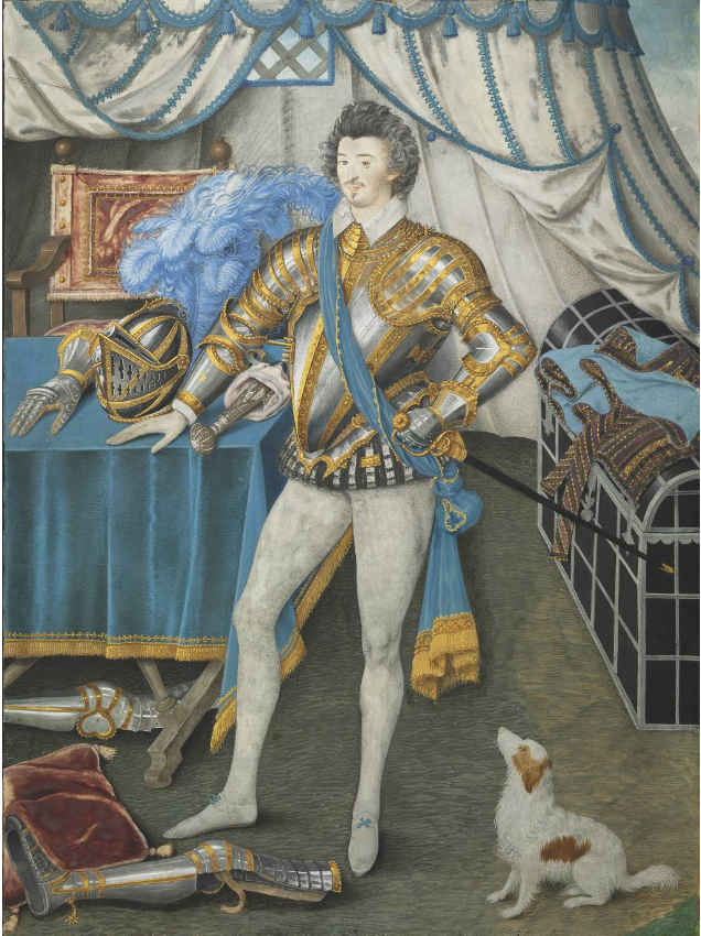 Portrait of Sir Anthony Mildmay, Knight of Apethorpe, Northants