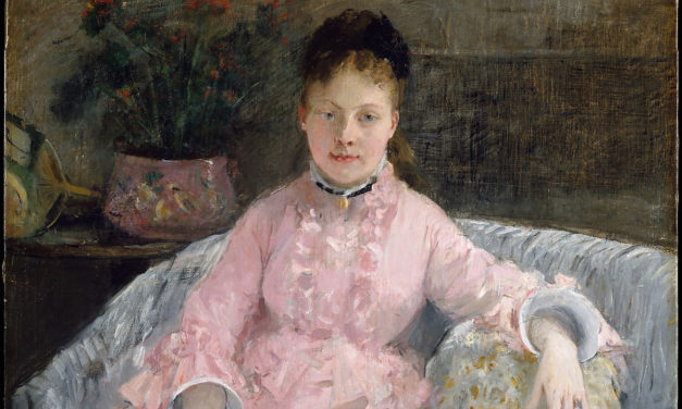 1870 – Berthe Morisot, The Pink Dress