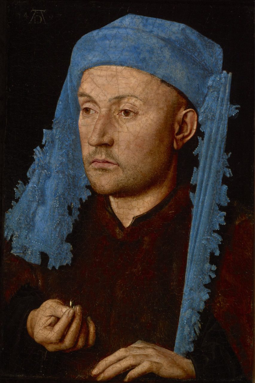 Man in a Blue Cap