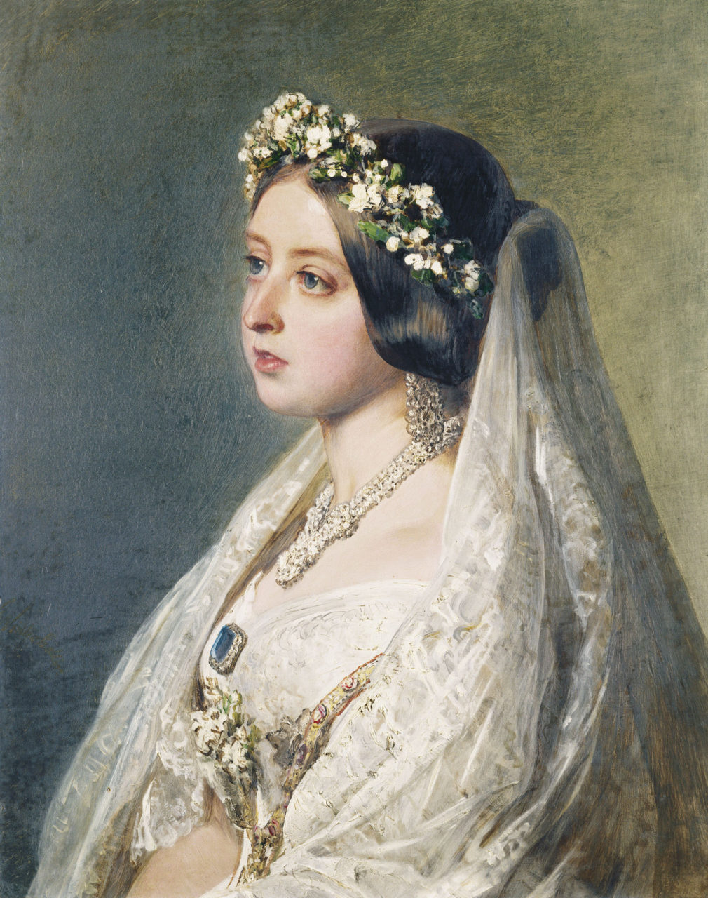 Wedding Anniversary Portrait of Queen Victoria