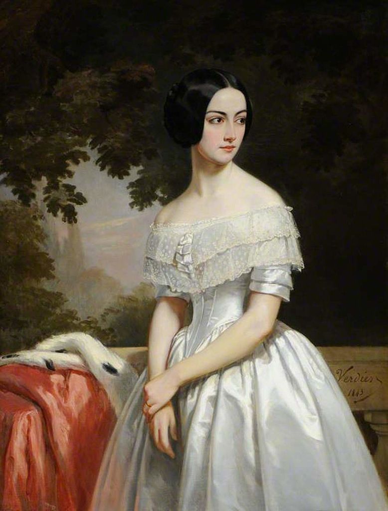 Mary Matthews, Madame Julien-Francois-Bertrand de La Chere (1824-1890)