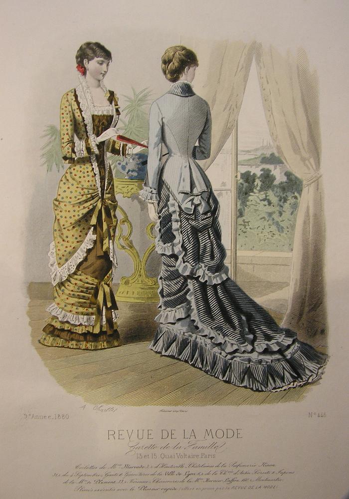 Revue de la Mode, Gazette de la Famille, dimanche 1 août 1880, 9e année, No. 448