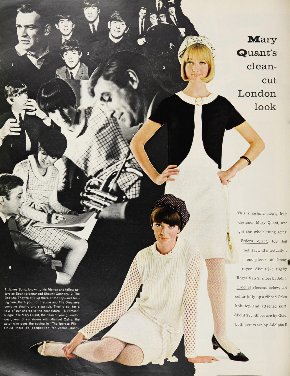 Mary Quant's Clean-Cut London Look