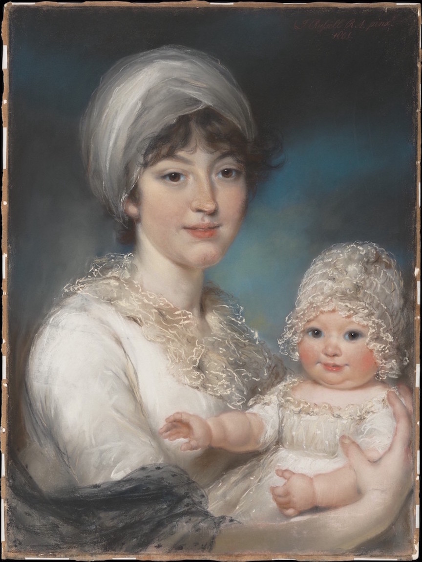 Mrs. Robert Shurlock (Henrietta Ann Jane Russell, 1775-1849) and Her Daughter, Ann
