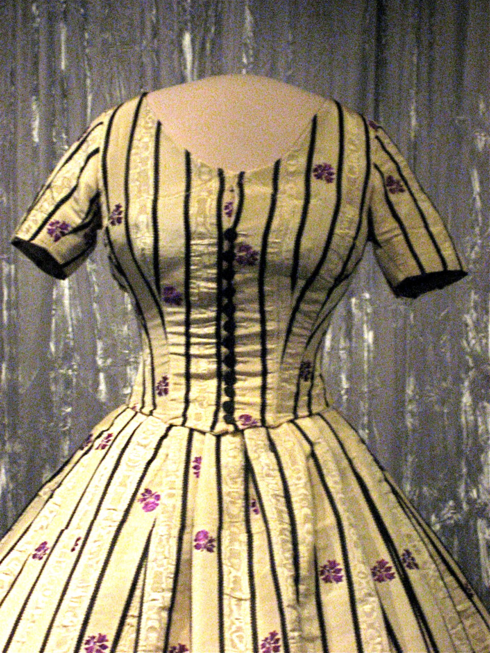 Evening dress for Mary Todd Lincoln