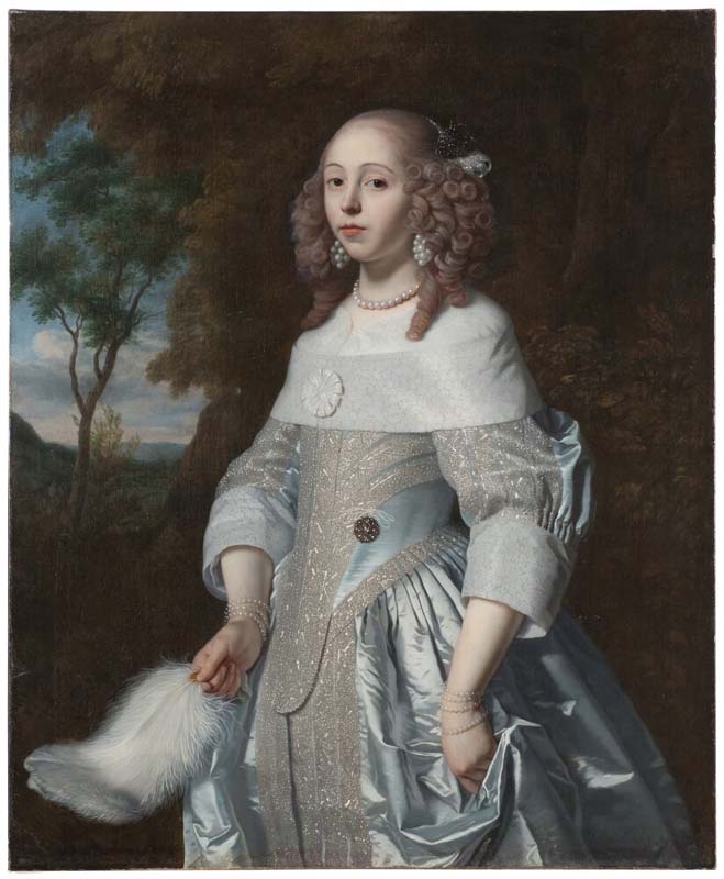 Jeanne Parmentier, 1634-1710, gift De Geer