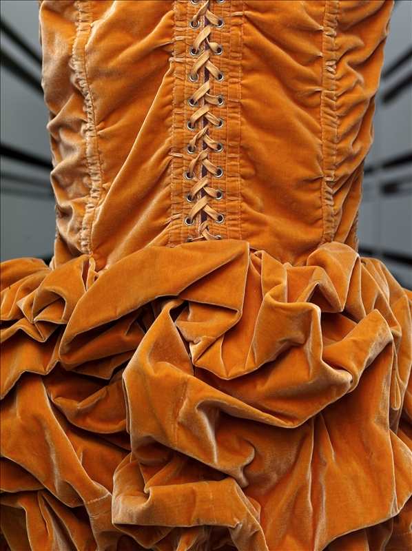 Back detail of different version of dress