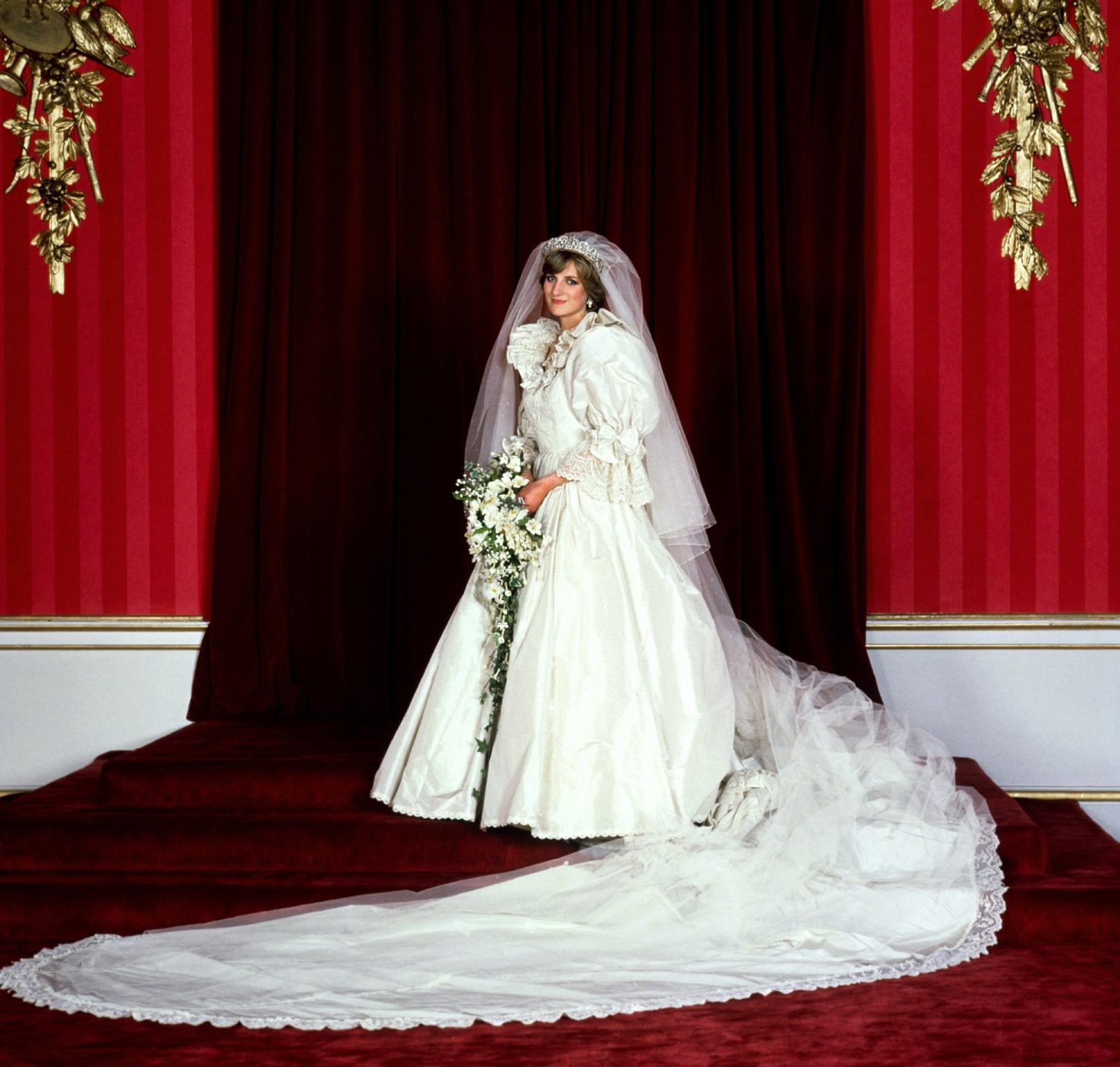 1981 David and Elizabeth Emanuel, Princess Diana’s Wedding Dress