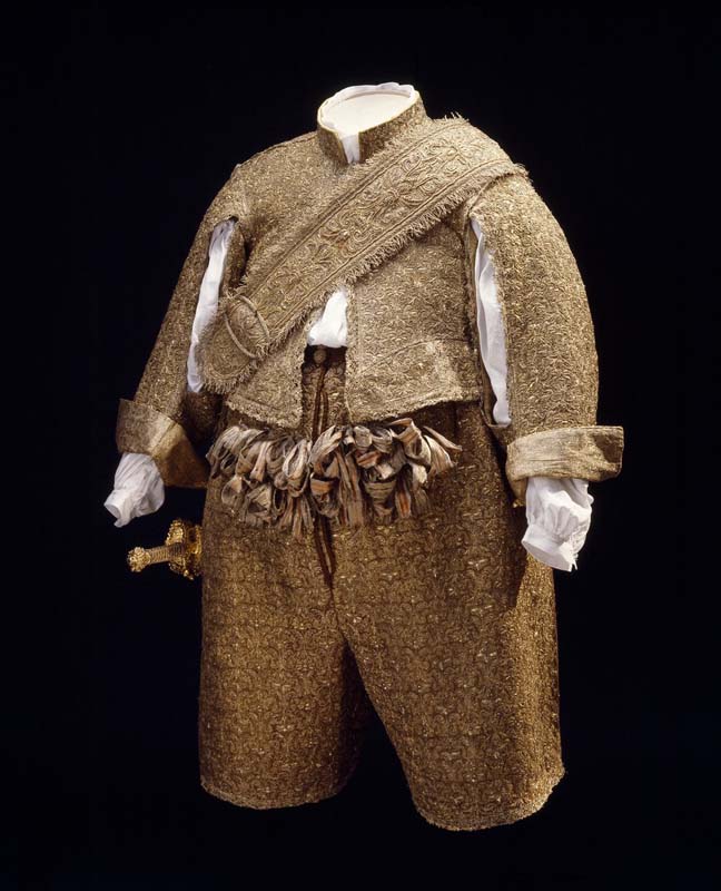 Coronation suit worn by Karl X Gustav of Sweden