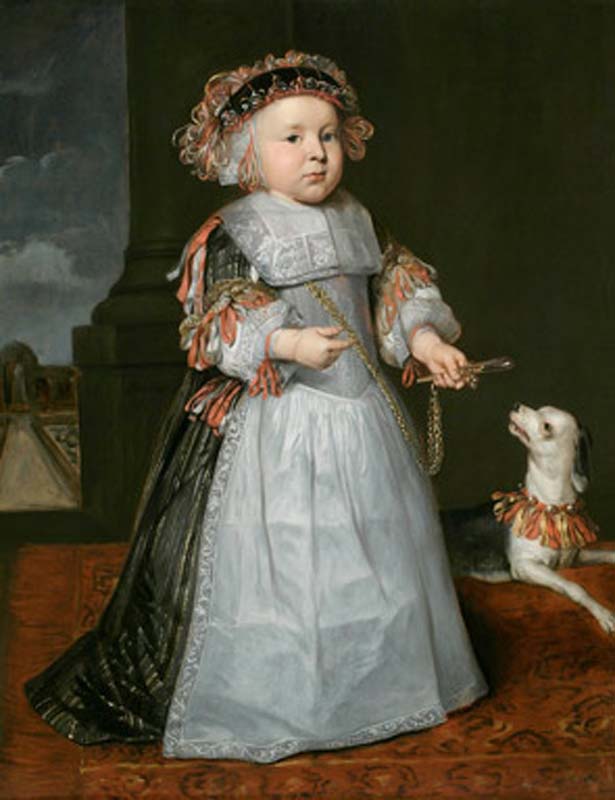 A Young Boy with a Dog