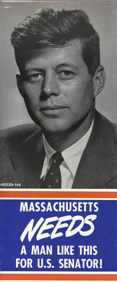 Brochure from Kennedy's 1952 Senatorial Campaign