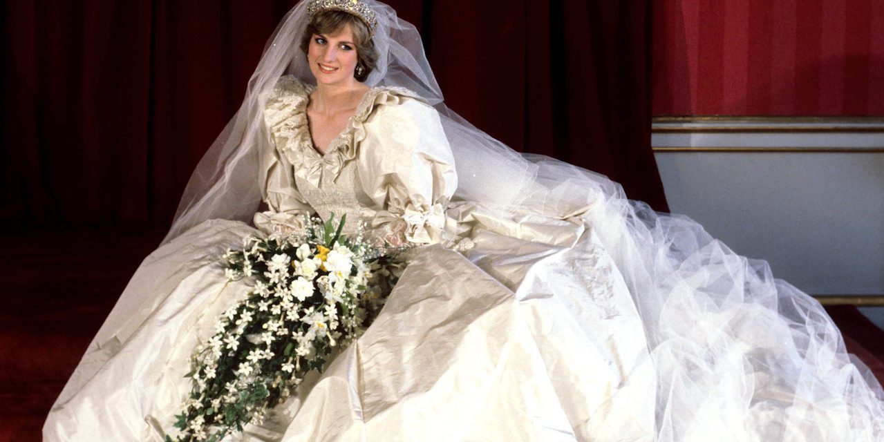 1981 – David and Elizabeth Emanuel, Princess Diana’s Wedding Dress