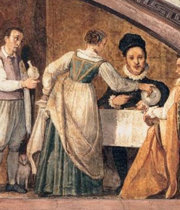 Detail from Scenes from the Life of the Artist's Family