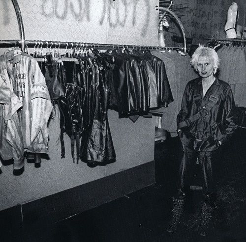 Vivienne Westwood in her shop, Seditionariess