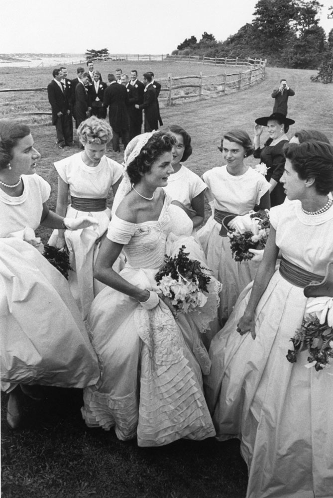 Jacqueline and her bridal party