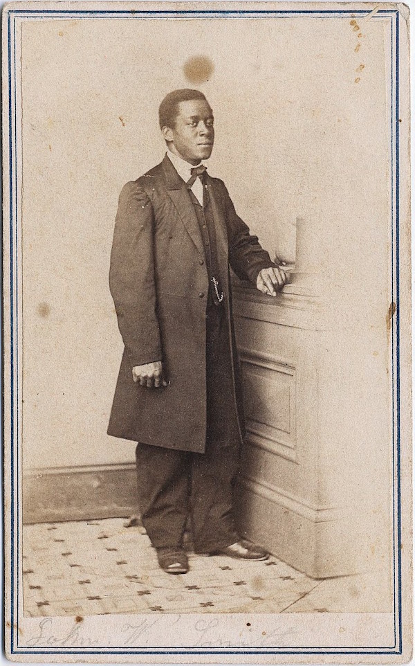 Full length portrait of John W. Smith