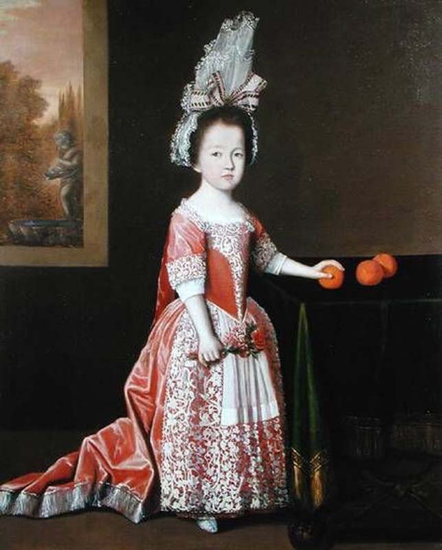 Girl with an Orange