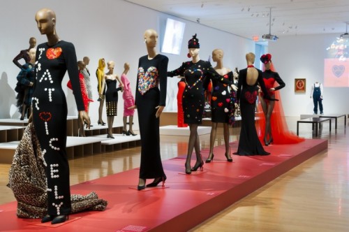 Dresses exhibited at "Patrick Kelly: Runway of Love"