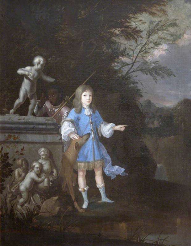 John Arundell VIII (1678–1706), 3rd Baron Arundell of Trerice, as a Boy
