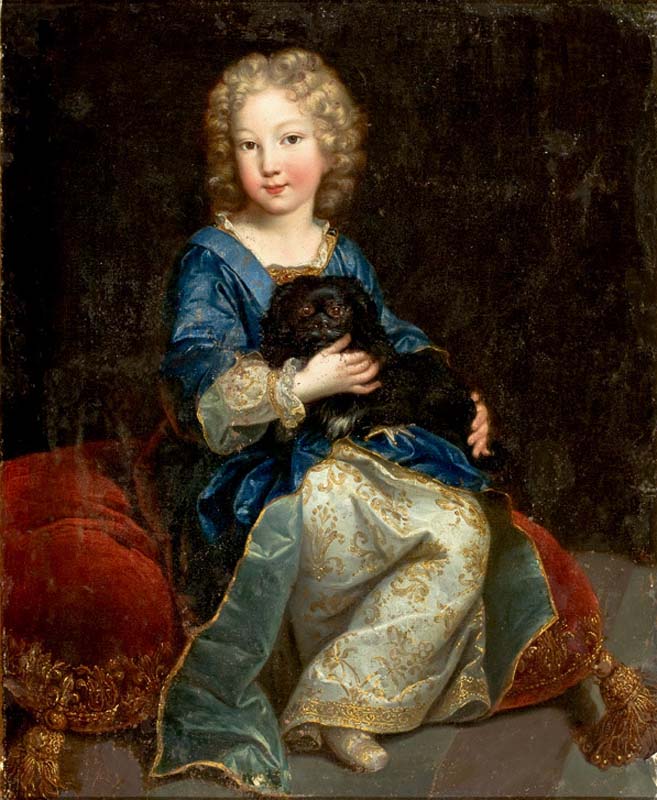 Portrait of Mademoiselle Léomenie Brienne, Marquise de Roualt Gamache