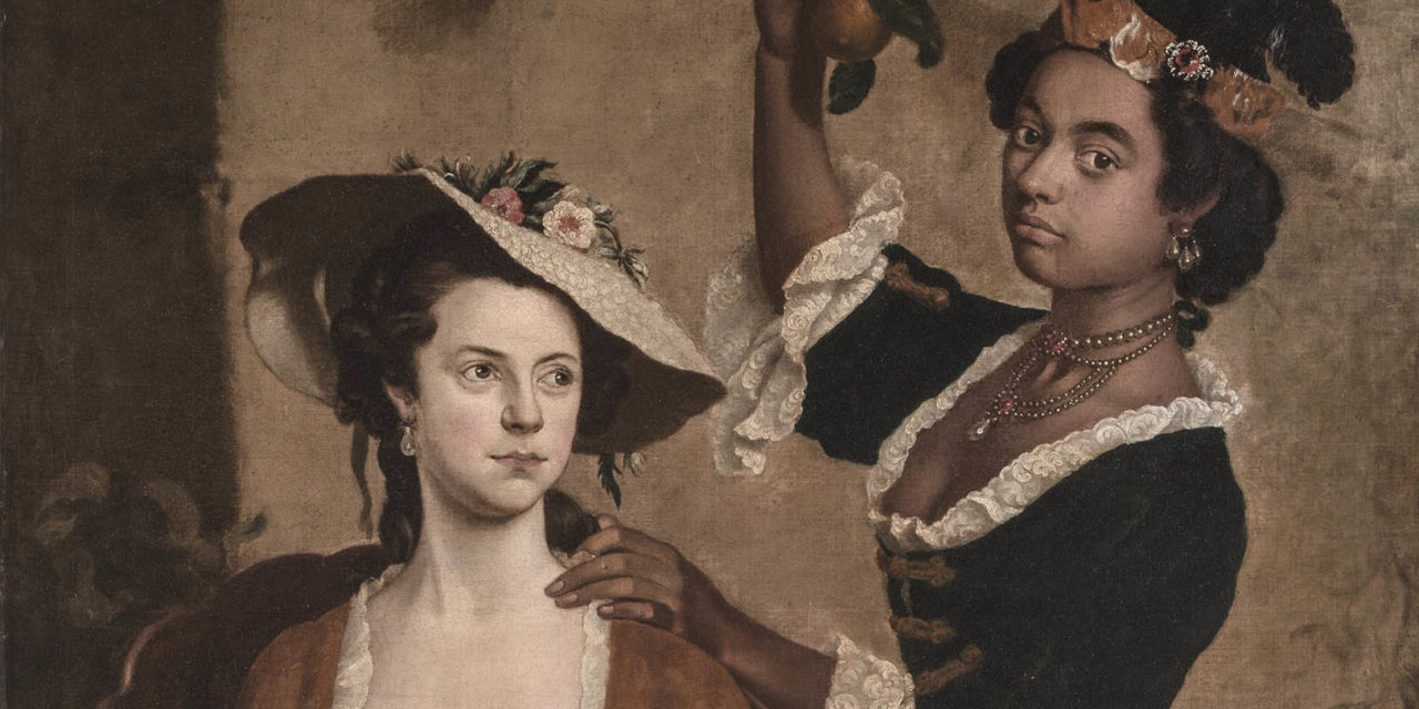 1750 – Stephen Slaughter, Two Women Gathering Fruit
