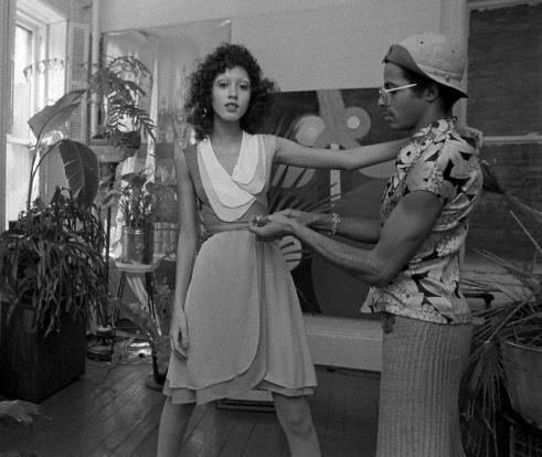 Me and my muse. Pat Cleveland