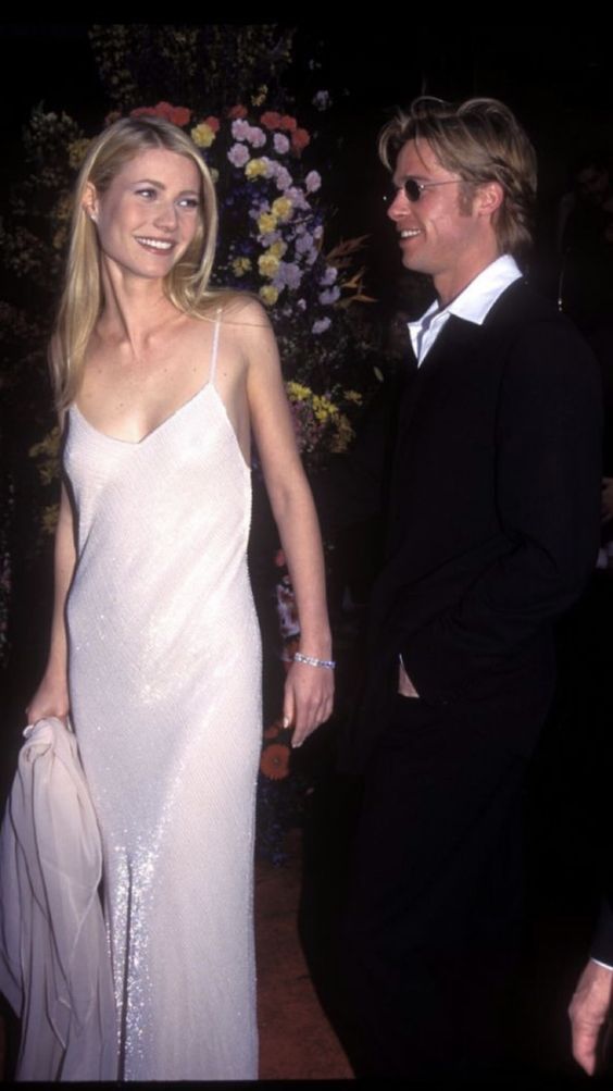 Gwyneth Paltrow and Brad Pitt at 68th Academy Awards