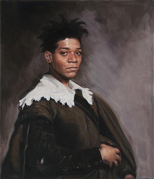 Basquiat as Velazquez’s Portrait of Juan de Pareja
