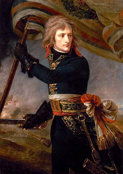 Le general Bonaparte au Pont d'Arcole