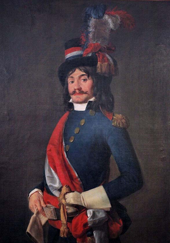 Édouard Jean Baptiste Milhaud, deputy of the Convention, in his uniform of representant of the People to the Armies