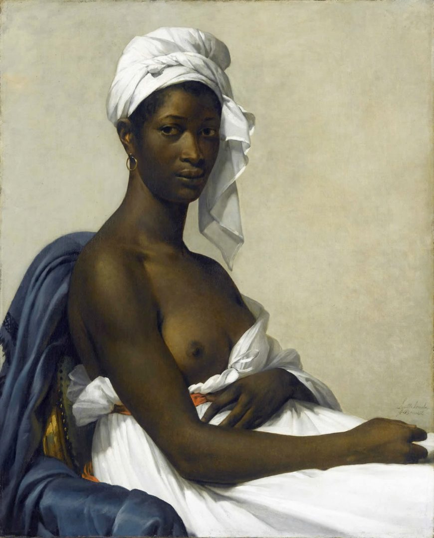 Portrait d'une femme noire (Madeleine)