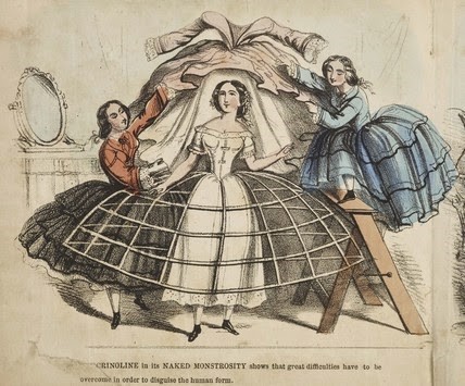 Crinoline, its Difficulties and Dangers