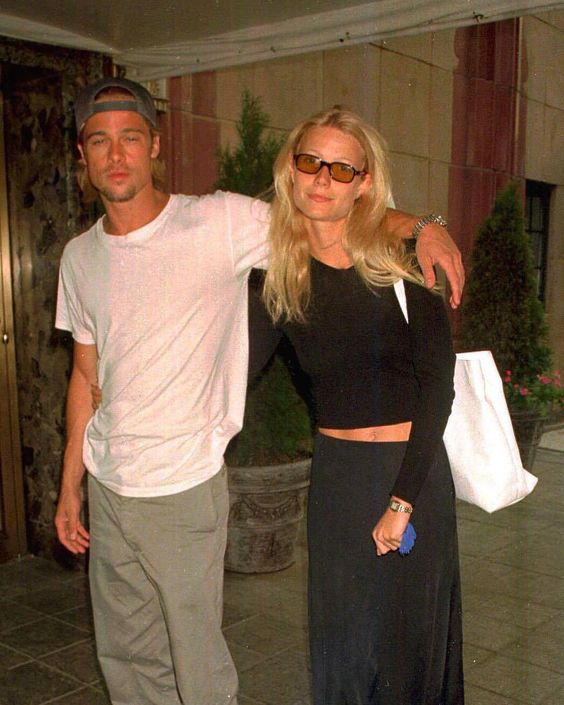 Brad Pitt and Gwyneth Paltrow in New York