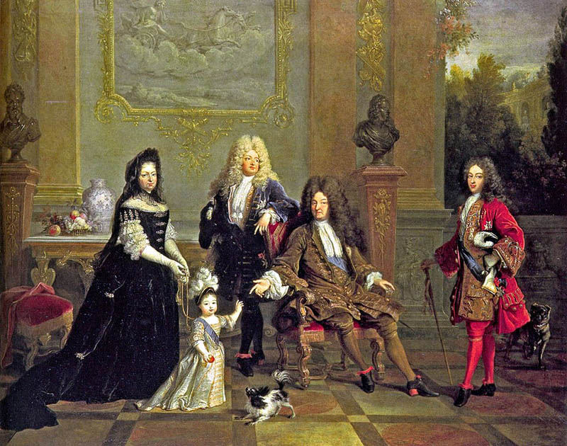 Louis XIV of France and His Family