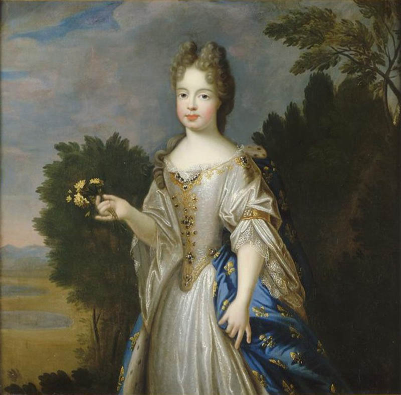 Marie Adélaïde of Savoy (1685-1712), duchesse de Bourgogne at the age of c. 15