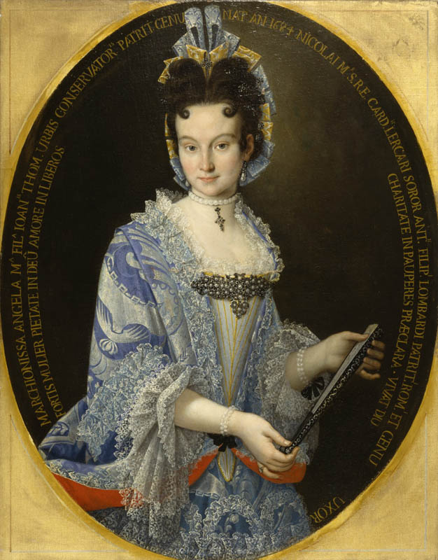 Portrait of the Marchioness Angela Maria Lombardi