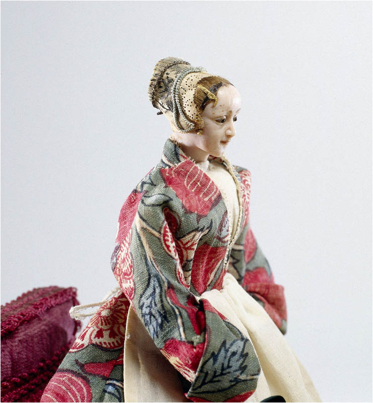 Doll, depicting the nanny as a seamstress