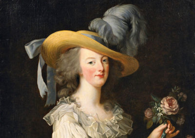 1783 – Élisabeth Louise Vigée Le Brun, Marie Antoinette in a Chemise Dress