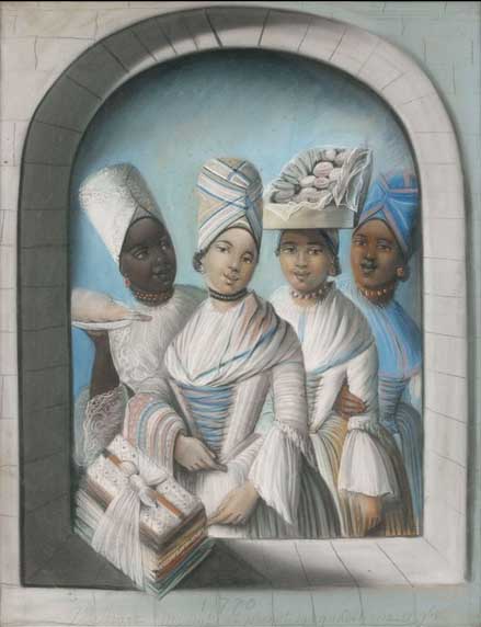 Quatre femmes créoles