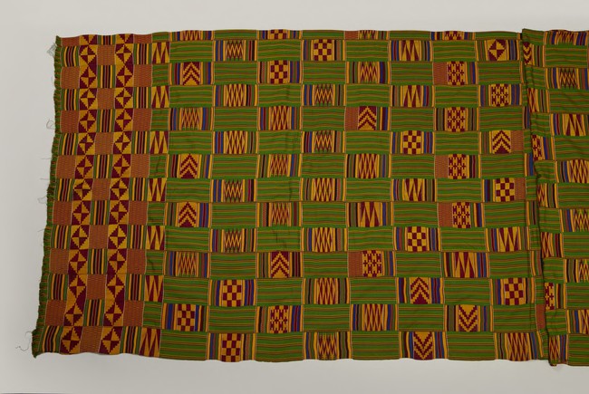 Man's wrapper (kente), 20th century