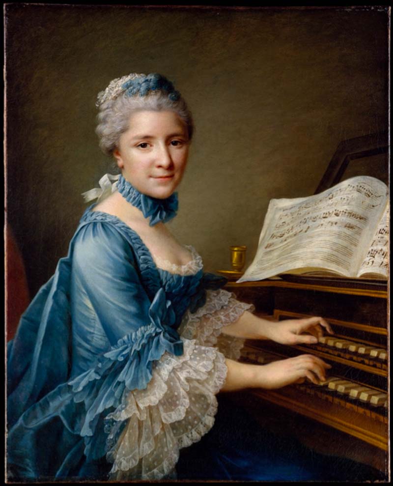 Portrait of a Woman, Said to be Madame Charles Simon Favart