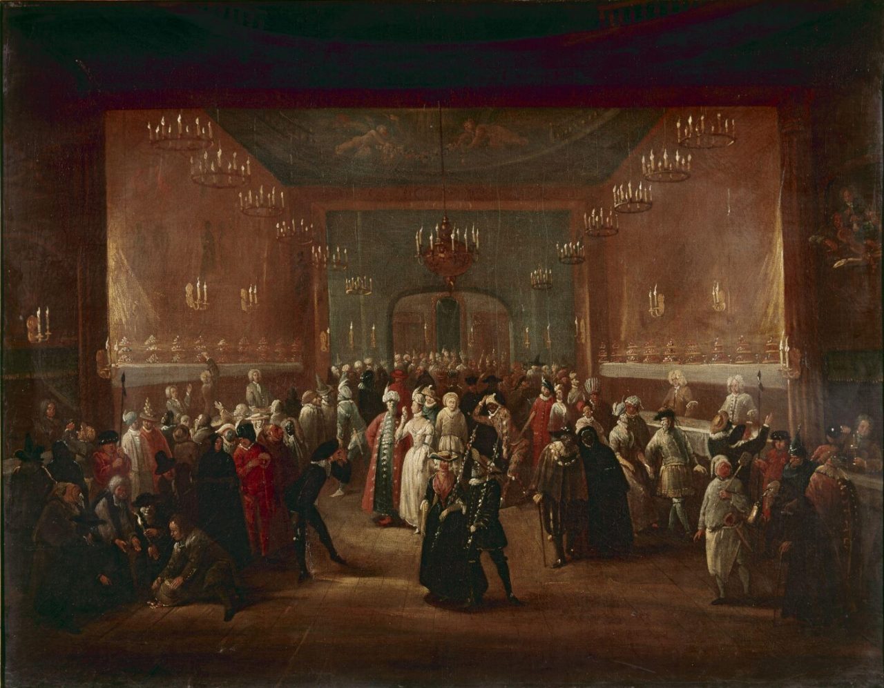 A Masquerade at the King's Theatre, Haymarket
