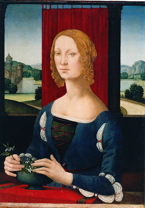 Portrait of a Young Lady or Portrait of Caterina Sforza