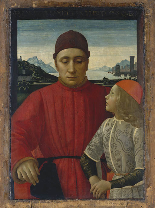 Francesco Sassetti and his Son Teodoro